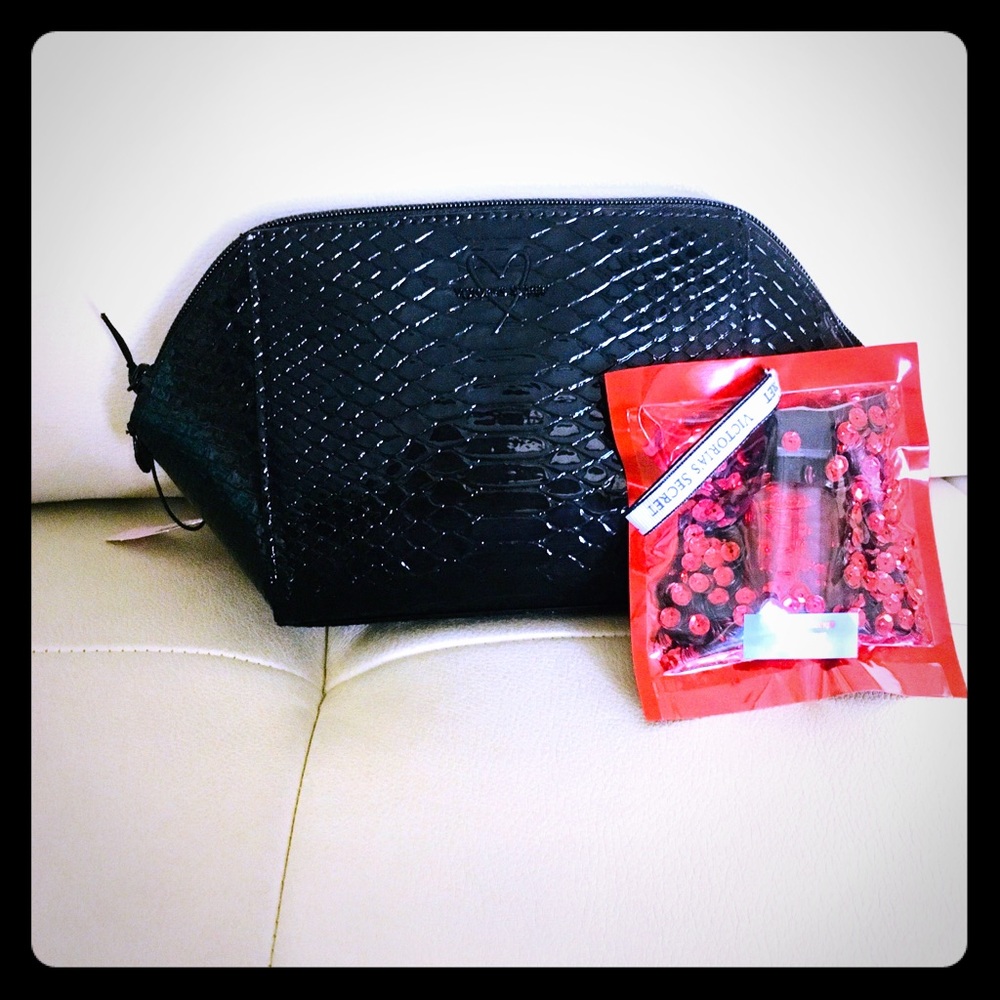 Victoria Secrets Python Glam Bag